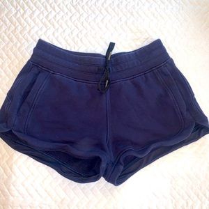 Lululemon Hit Reset Navy Shorts